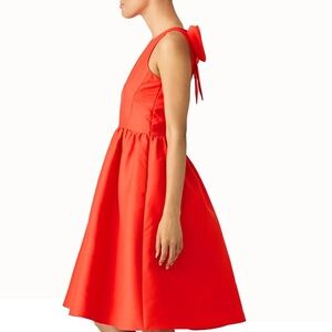 Kate Spade Vibrant Cherry Bone A-Line Dress